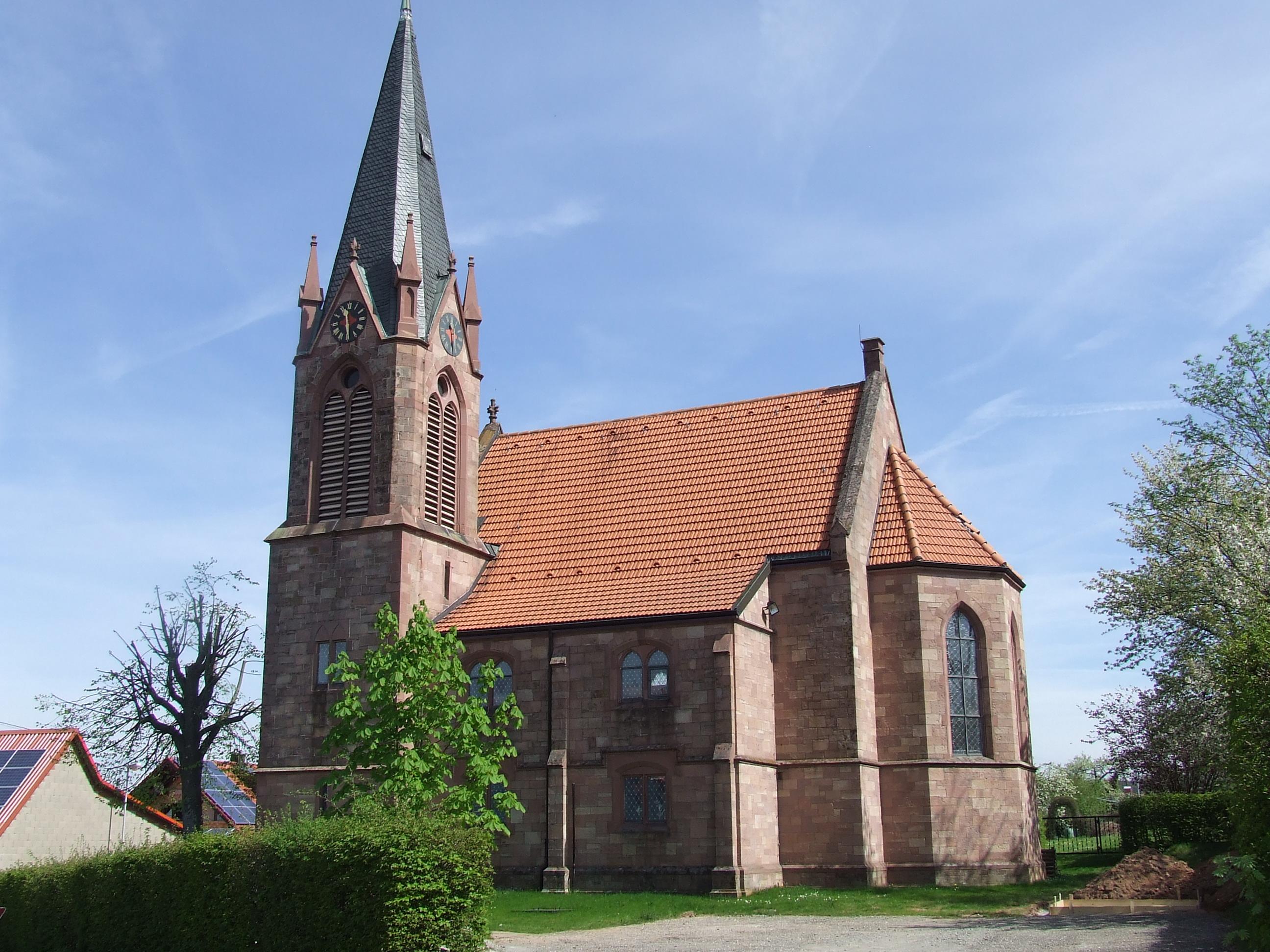 Ev. Kirche in Oberdielbach