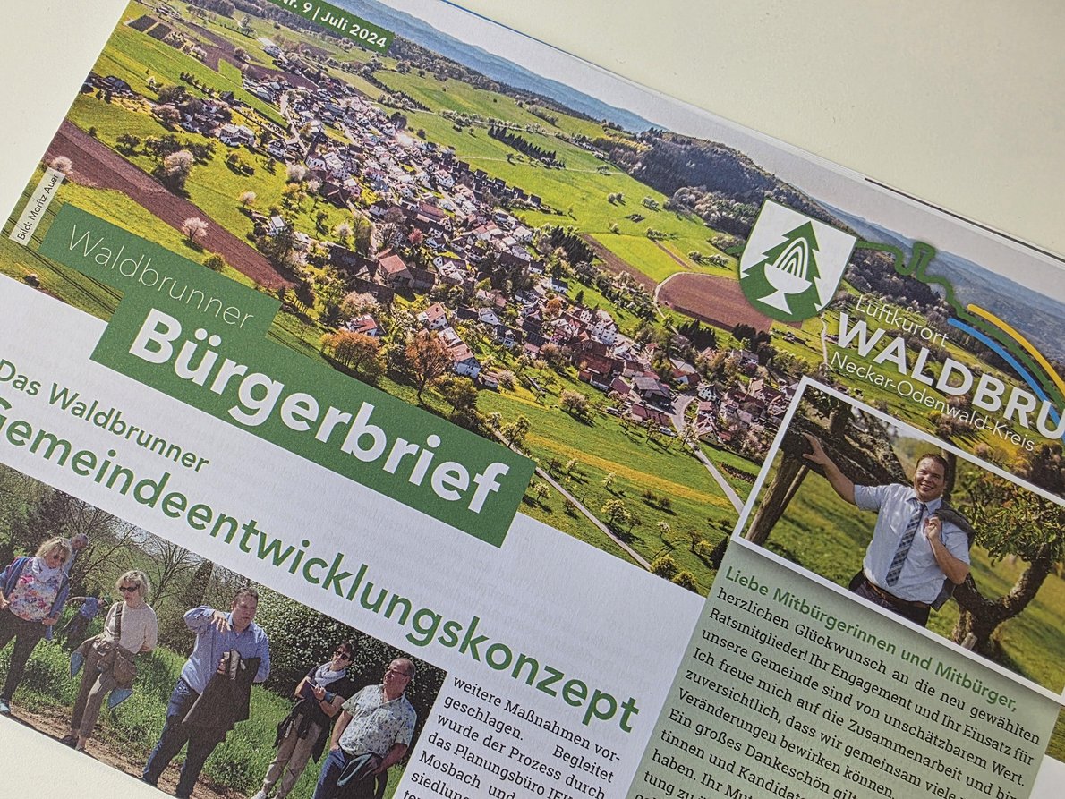 Titelseite 07/2024 Waldbrunner Bürgerbrief
