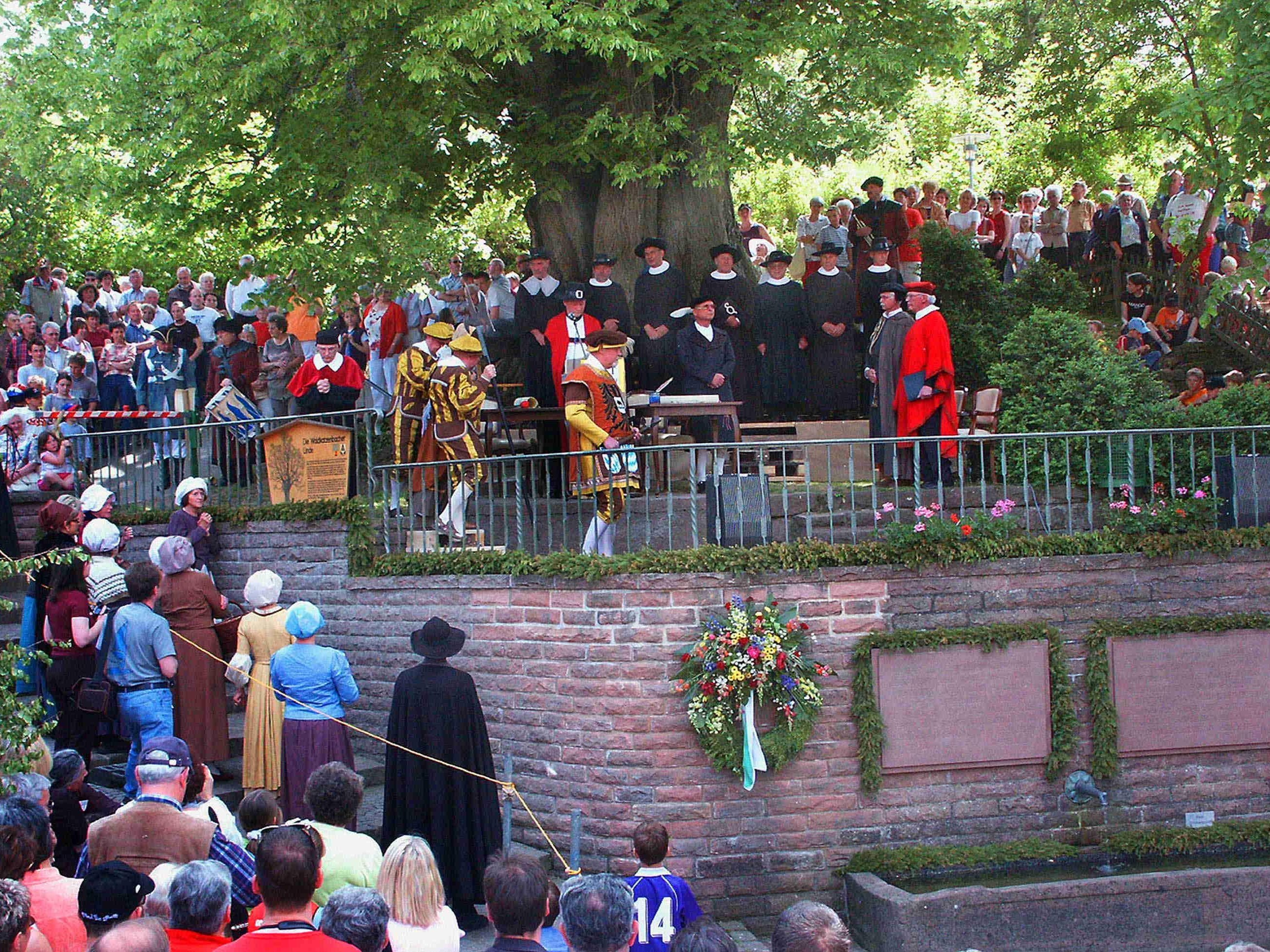 600 Jahr Feier Waldkatzenbach, Malefizgericht